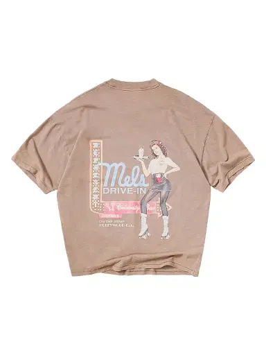 Represent Men's Mel's Dinner Cotton Crewneck T-Shirt - Dusty Brown | Thumbnail 3