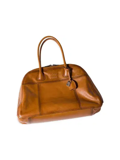 Miu Miu Women's Vivant Leather Shoulder Bag | Thumbnail 4 Miu Miu Women's Vivant Leather Shoulder Bag | Thumbnail 4