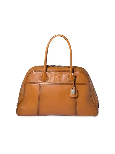 Miu Miu Women's Vivant Leather Shoulder Bag | Thumbnail 1 Miu Miu Women's Vivant Leather Shoulder Bag | Thumbnail 1