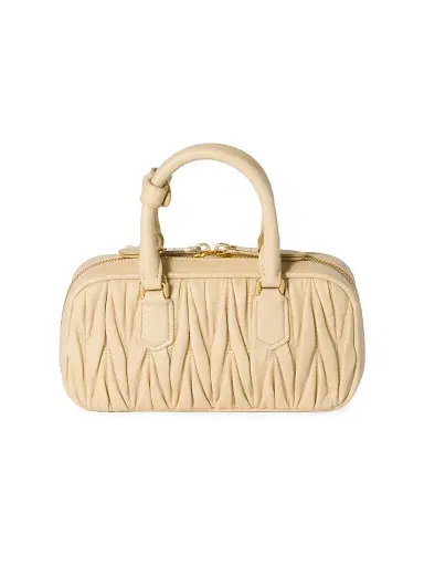 Miu Miu Women's Arcadie Matelasse Nappa Leather Mini Top Handle Bag | Thumbnail 5