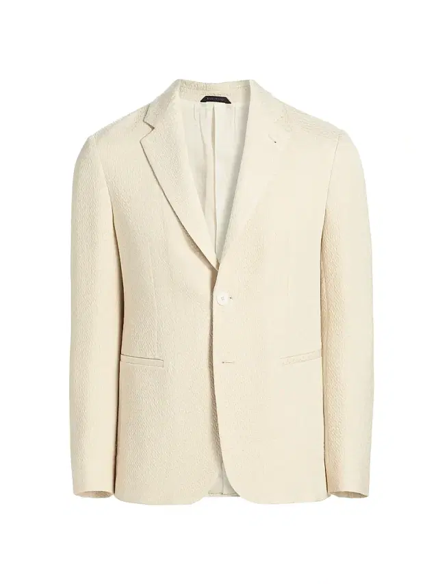 Giorgio Armani Men's Moonstruck Silk-Blend Blazer - Moonstruck
