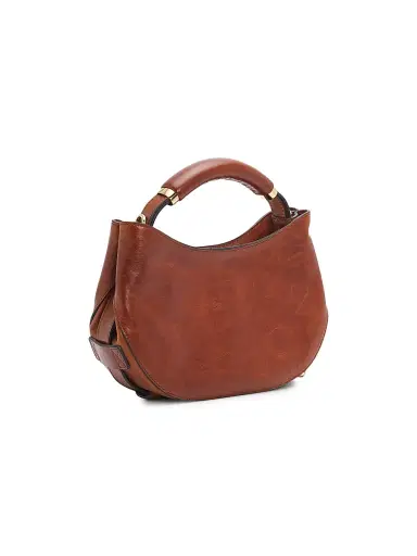MOSCHINO Women's Logo Leather Top Handle Bag - Hide | Thumbnail 3