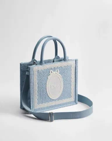 Dior Small Dior Book Tote with Strap | Thumbnail 2 Dior Small Dior Book Tote with Strap | Thumbnail 2