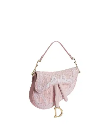 Dior Dioramour Small Saddle Bag with Strap | Thumbnail 1 Dior Dioramour Small Saddle Bag with Strap | Thumbnail 1