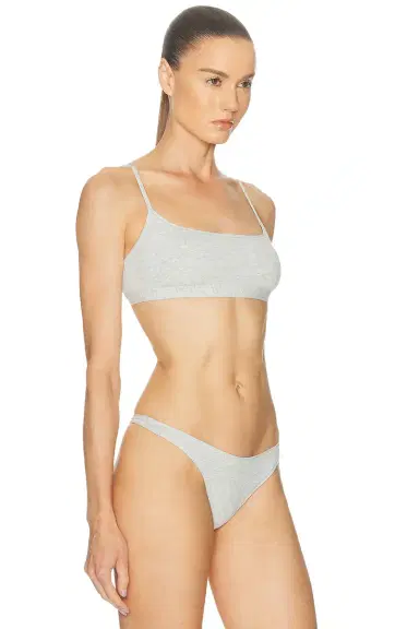 SKIMS Everyday Cotton Scoop Bralette | Thumbnail 2