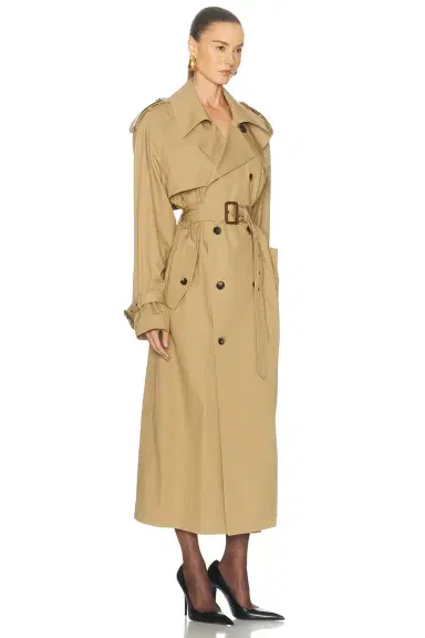 Saint Laurent Oversize Trench Coat | Thumbnail 2 Saint Laurent Oversize Trench Coat | Thumbnail 2