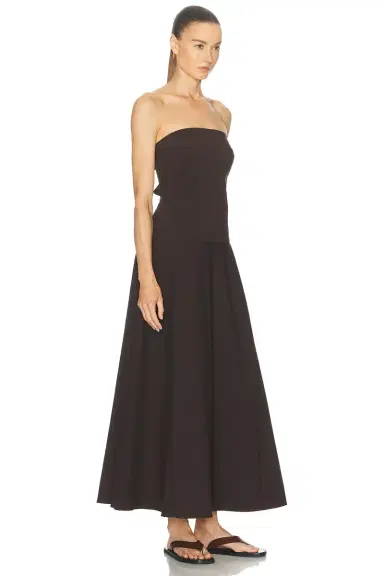 St. Agni Strapless Rouleau Dress | Thumbnail 2 St. Agni Strapless Rouleau Dress | Thumbnail 2