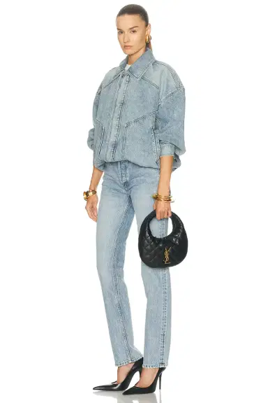 Saint Laurent Icare Cassandre Baby Hobo Bag | Thumbnail 2 Saint Laurent Icare Cassandre Baby Hobo Bag | Thumbnail 2