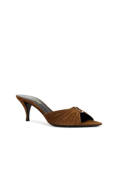 Saint Laurent Babylone Mule Sandal | Thumbnail 2 Saint Laurent Babylone Mule Sandal | Thumbnail 2