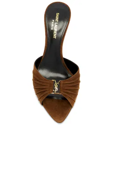 Saint Laurent Babylone Mule Sandal | Thumbnail 4 Saint Laurent Babylone Mule Sandal | Thumbnail 4