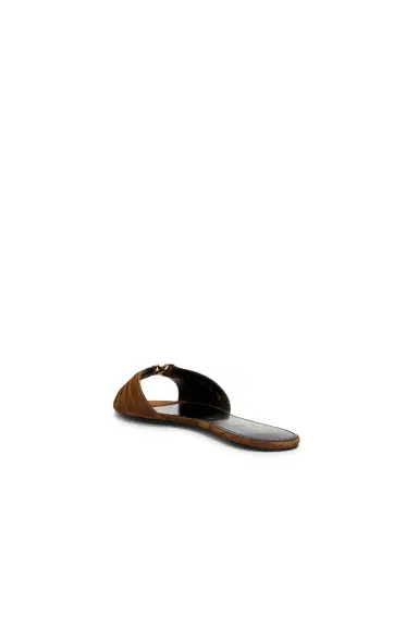Saint Laurent Babylone Slide Sandal | Thumbnail 3 Saint Laurent Babylone Slide Sandal | Thumbnail 3