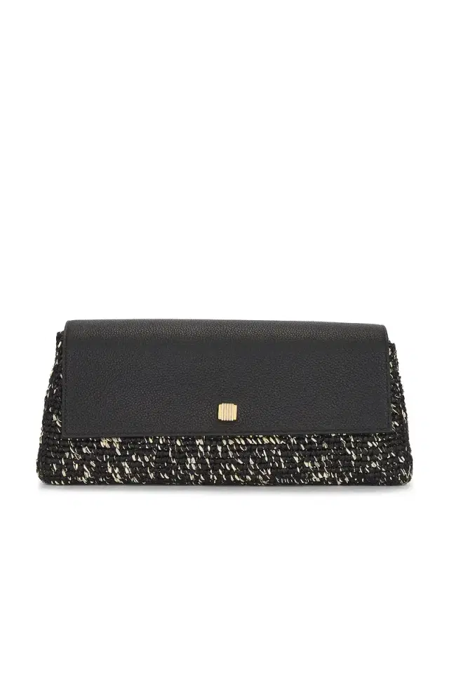Audrey Raffia Clutch