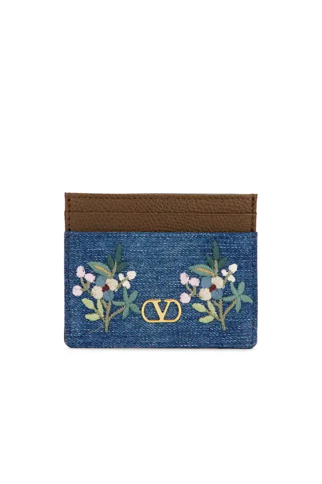 Valentino Garavani V Logo Signature Card Holder