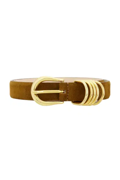 Déhanche Hollyhock Suede Belt | Thumbnail 3