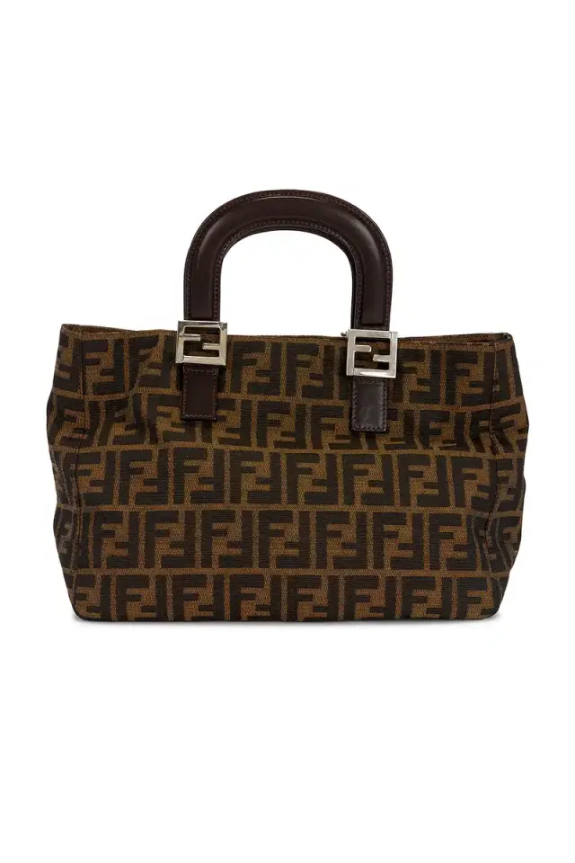 FWRD Renew Fendi Zucca Handbag