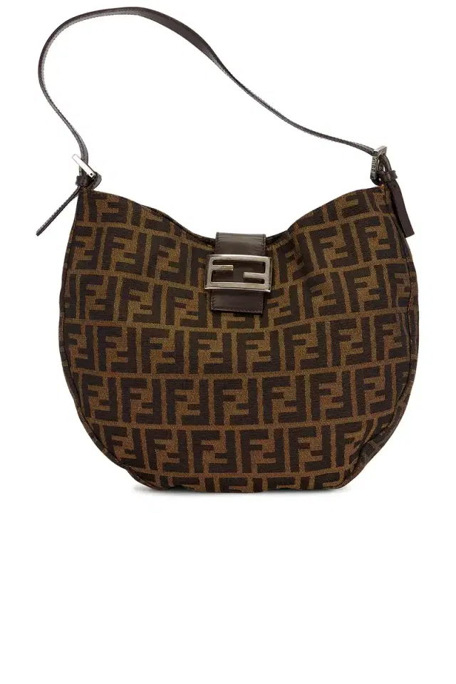 FWRD Renew Fendi Zucca Hobo Bag