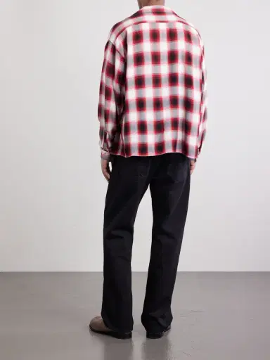 SAINT Mxxxxxx Convertible-Collar Checked Flannel Shirt - Men | Thumbnail 4 SAINT Mxxxxxx Convertible-Collar Checked Flannel Shirt - Men | Thumbnail 4