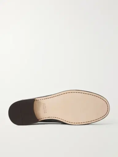 Brunello Cucinelli Flex Suede Penny Loafers - Men | Thumbnail 3 Brunello Cucinelli Flex Suede Penny Loafers - Men | Thumbnail 3