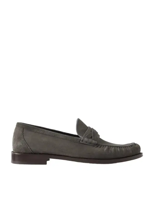 Brunello Cucinelli Flex Suede Penny Loafers - Men