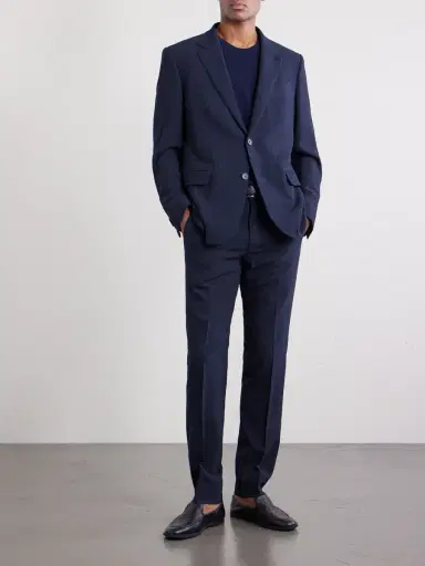 Zegna Wool, Silk and Linen-Blend Seersucker Jacket - Men | Thumbnail 2 Zegna Wool, Silk and Linen-Blend Seersucker Jacket - Men | Thumbnail 2