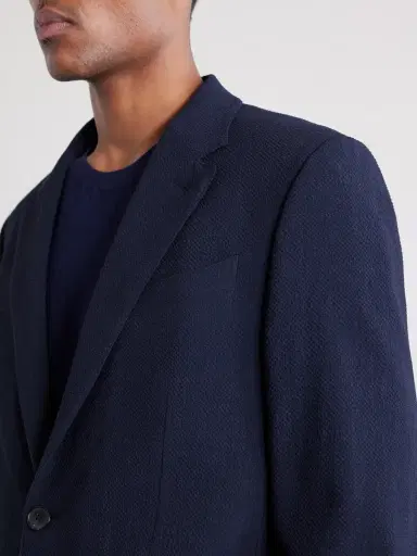 Zegna Wool, Silk and Linen-Blend Seersucker Jacket - Men | Thumbnail 5 Zegna Wool, Silk and Linen-Blend Seersucker Jacket - Men | Thumbnail 5