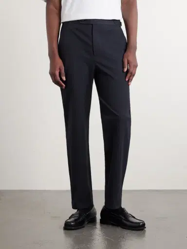 BODE Straight-Leg Cotton-Blend Seersucker Trousers - Men | Thumbnail 3