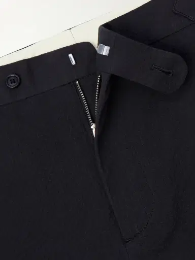 BODE Straight-Leg Cotton-Blend Seersucker Trousers - Men | Thumbnail 6