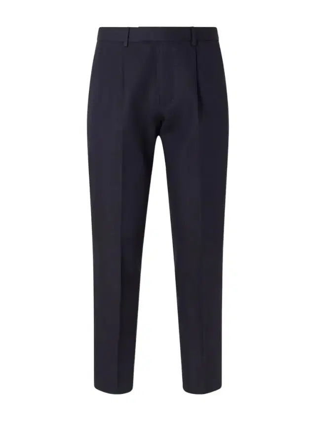 Straight-Leg Pleated Cotton and Linen-Blend Trousers - Men