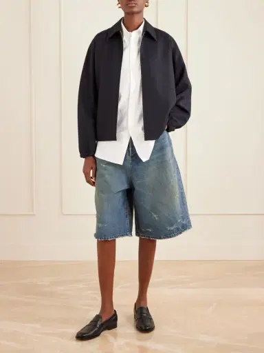 ssstein Distressed Denim Shorts | Thumbnail 8 ssstein Distressed Denim Shorts | Thumbnail 8