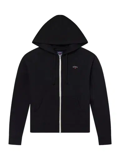 Noah Logo-Embroidered Cotton-Jersey Zip-Up Hoodie - Men | Thumbnail 1 Noah Logo-Embroidered Cotton-Jersey Zip-Up Hoodie - Men | Thumbnail 1