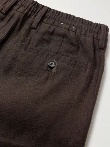 NN07 Billie 1808 LENZING™ ECOVERO™ and Linen-Blend Shorts - Men | Thumbnail 5