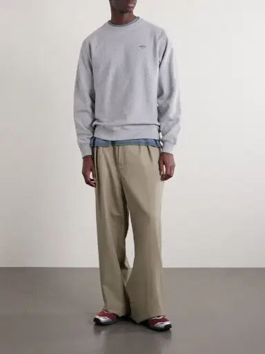 Noah Logo-Embroidered Cotton-Jersey Sweatshirt - Men | Thumbnail 2