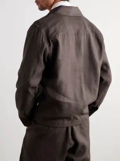NN07 Alban 1808 LENZING™ ECOVERO™ and Linen-Blend Jacket - Men | Thumbnail 4 NN07 Alban 1808 LENZING™ ECOVERO™ and Linen-Blend Jacket - Men | Thumbnail 4