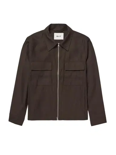 NN07 Alban 1808 LENZING™ ECOVERO™ and Linen-Blend Jacket - Men | Thumbnail 1 NN07 Alban 1808 LENZING™ ECOVERO™ and Linen-Blend Jacket - Men | Thumbnail 1