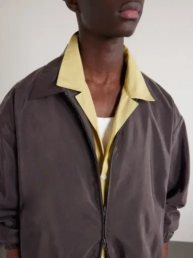 ssstein Silk-Blend Satin Bomber Jacket - Men | Thumbnail 5 ssstein Silk-Blend Satin Bomber Jacket - Men | Thumbnail 5