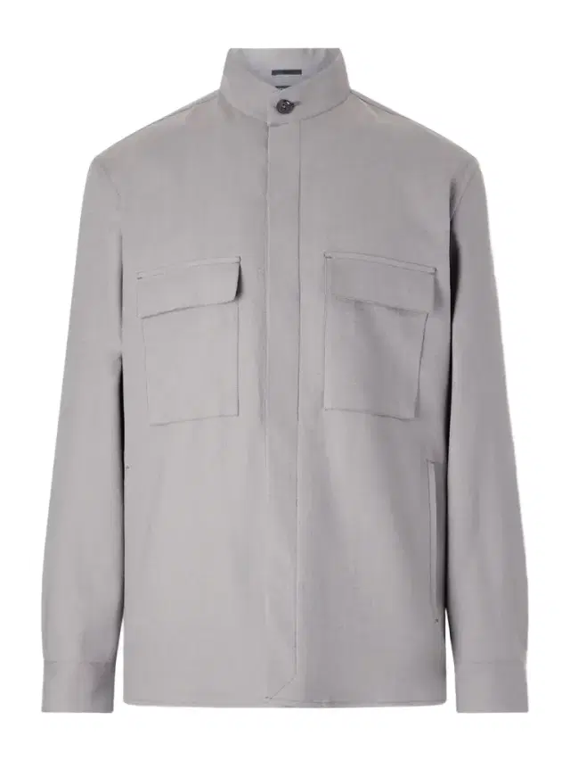 Zegna Linen-Gabardine Overshirt - Men