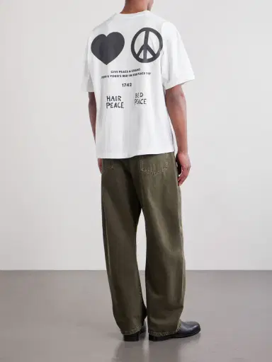 SAINT Mxxxxxx John Lennon Printed Cotton-Jersey T-shirt - Men | Thumbnail 4