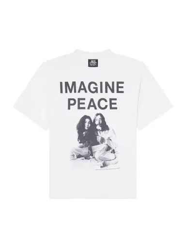 SAINT Mxxxxxx John Lennon Printed Cotton-Jersey T-shirt - Men | Thumbnail 1