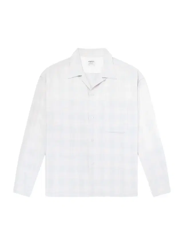SAINT Mxxxxxx Convertible-Collar Checked Flannel Shirt - Men