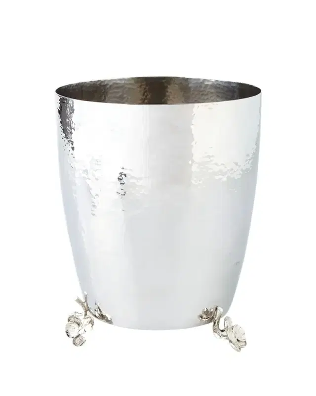 Michael Aram White Orchid Wastebasket