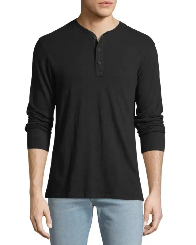 Men 's Standard Issue Henley Shirt