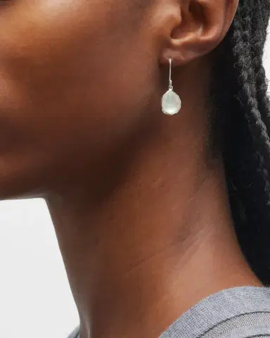 Ippolita Mini Teardrop Earrings in Sterling Silver | Thumbnail 2