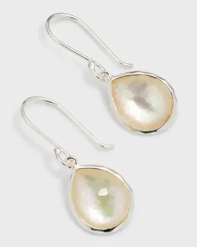 Ippolita Mini Teardrop Earrings in Sterling Silver | Thumbnail 3