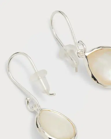 Ippolita Mini Teardrop Earrings in Sterling Silver | Thumbnail 4