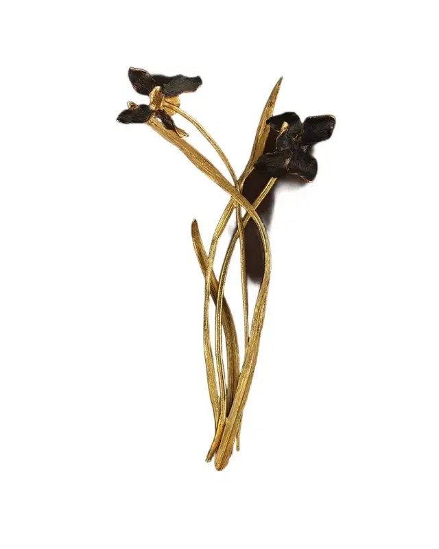 Michael Aram Black Iris Shadow Box
