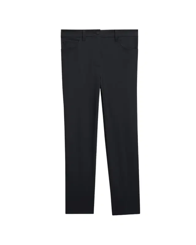 Theory Treeca Precision Ponte Five-Pocket Cropped Pants
