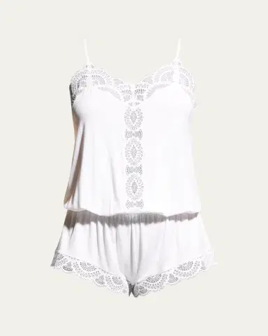 Eberjey Mariana Romper | Thumbnail 5 Eberjey Mariana Romper | Thumbnail 5