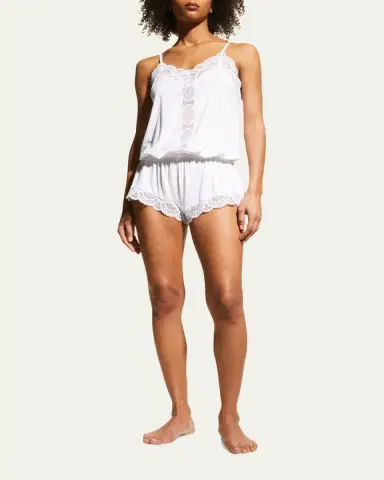 Eberjey Mariana Romper | Thumbnail 6 Eberjey Mariana Romper | Thumbnail 6