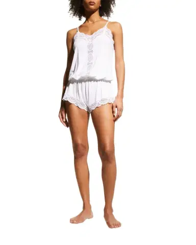 Eberjey Mariana Romper | Thumbnail 1 Eberjey Mariana Romper | Thumbnail 1