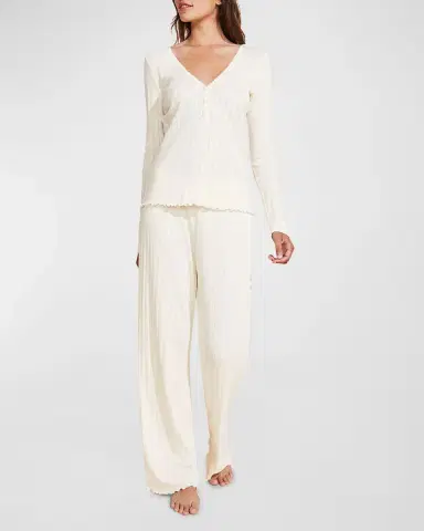 Eberjey Pointelle Pants | Thumbnail 2